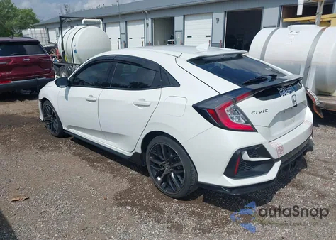 2020 Honda Civic Sport из США, поврежденный, VIN SHHFK7H42LU216831